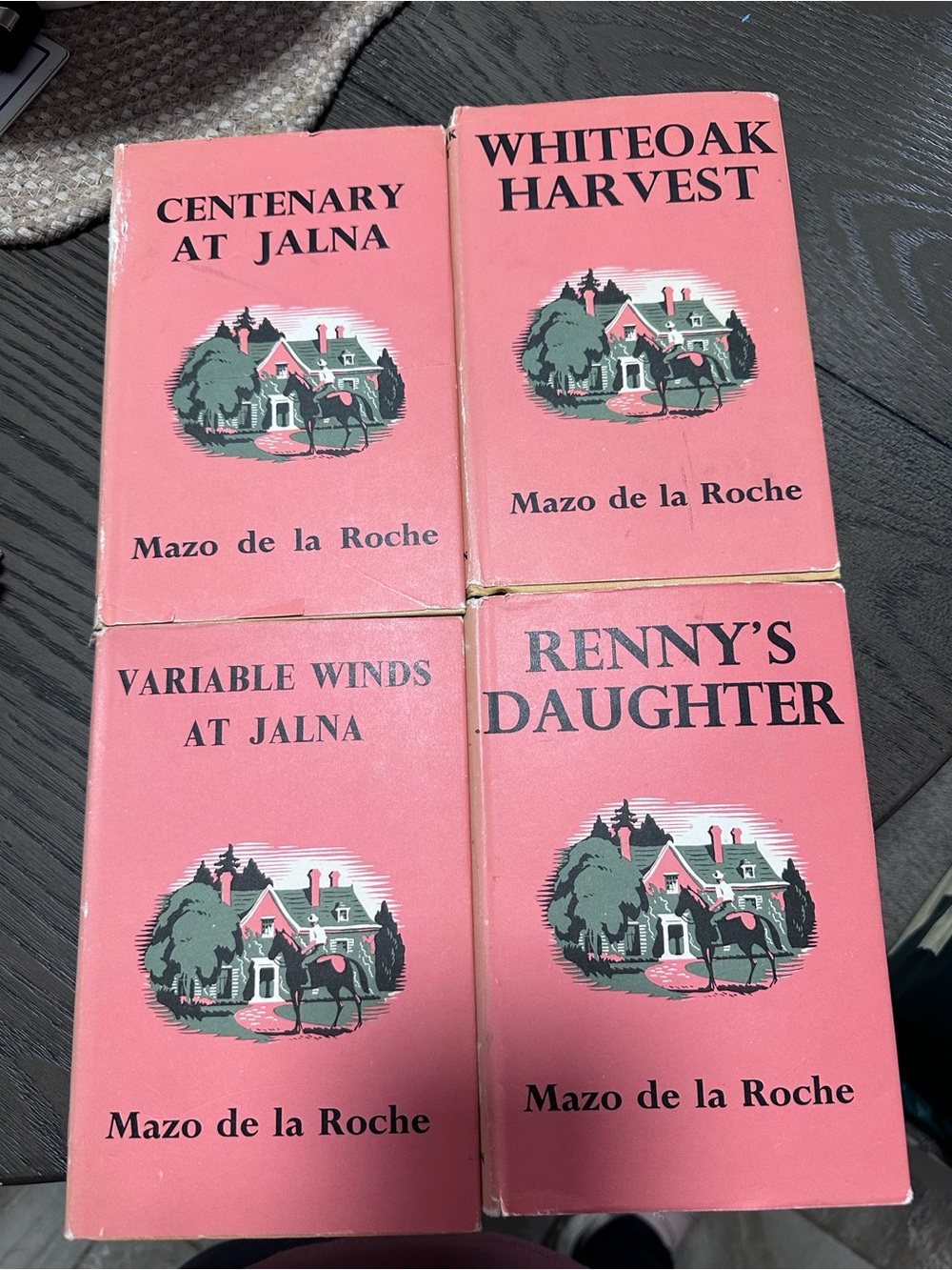 Vintage Mazo de la Roche Jalna Series Lot of 4 HC w/Dust Jackets Macmillan